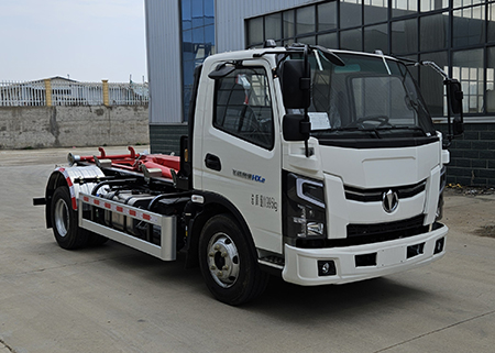 奧馳小黃牌插電式混合動(dòng)力車廂可卸式垃圾車