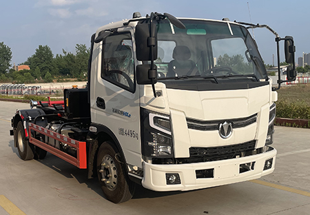奧馳插電式混合動(dòng)力車廂可卸式垃圾車